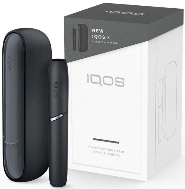 Пристрій для нагрівання тютюну IQOS DUO Black (10980478) - фото 1