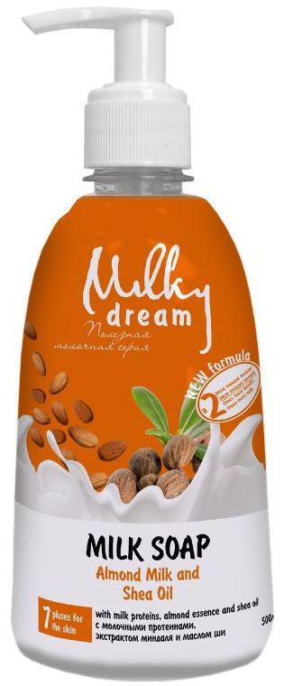 Крем-мыло жидкое Milky Dream Миндальное молочко и масло Ши дозатор 500 мл