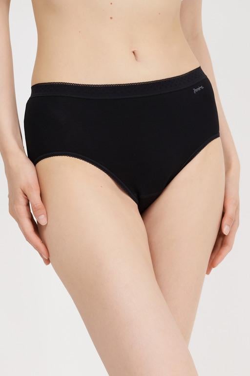 Трусики бавовняні Janira 2 шт. XL Чорний (31481-чорний)