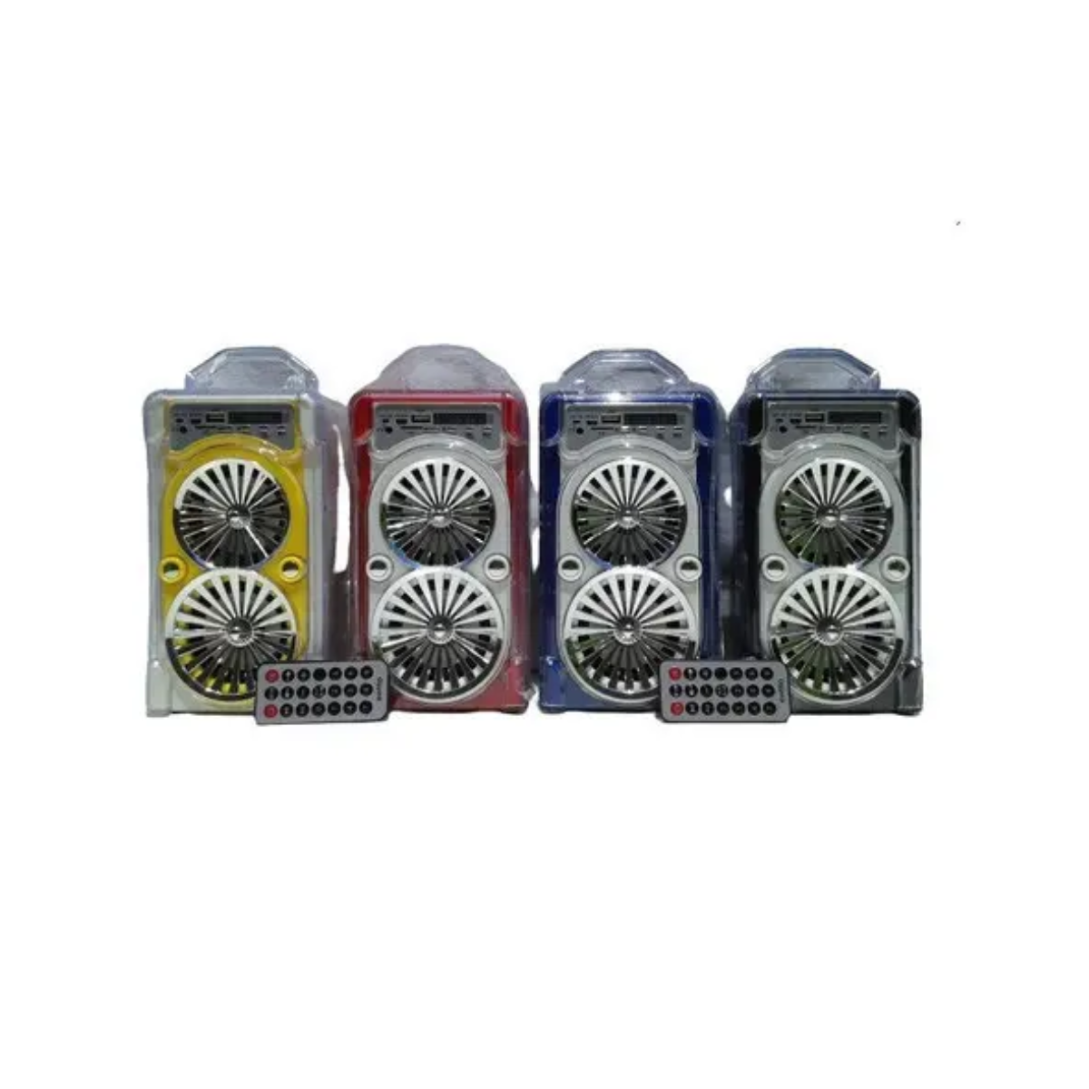 Портативная колонка с радио EWTTO P1988 Bluetooth FM AM, USB аккумуляторная Желый