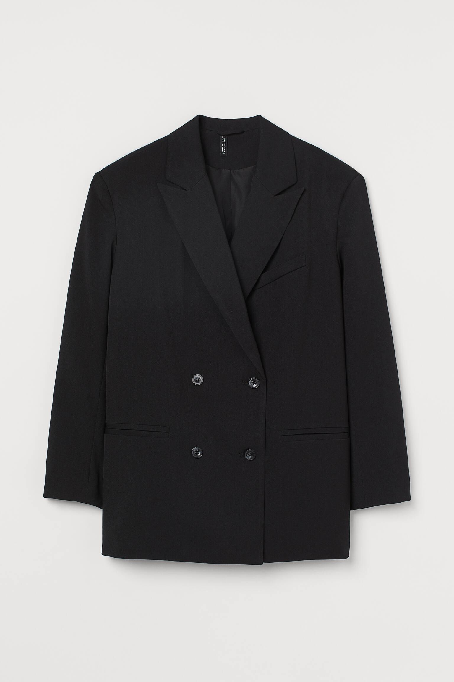 Жакет оверсайз XS Черный (9818154wer)