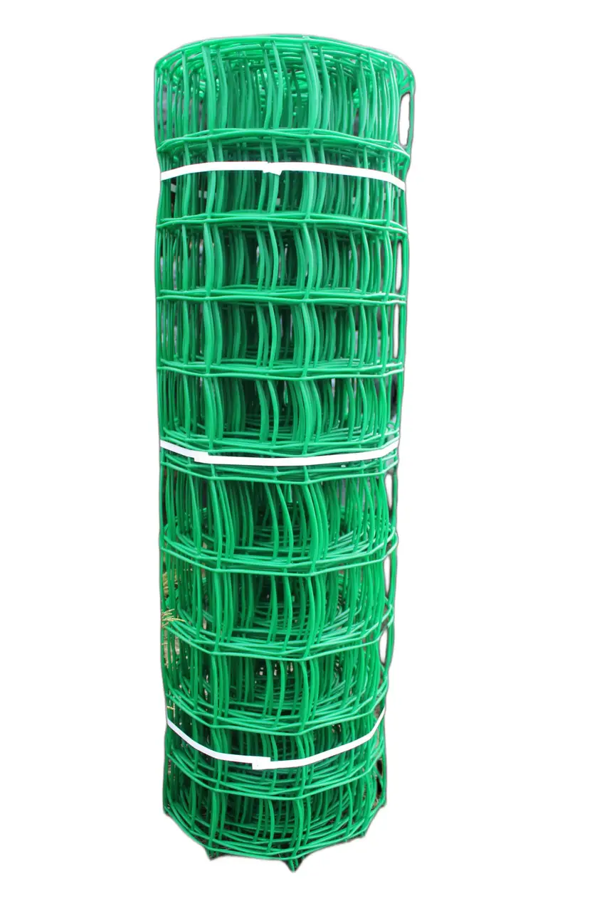 Сетка пластиковая декоративная Конюшина 85х95 мм 1х5 м Светло-зеленый