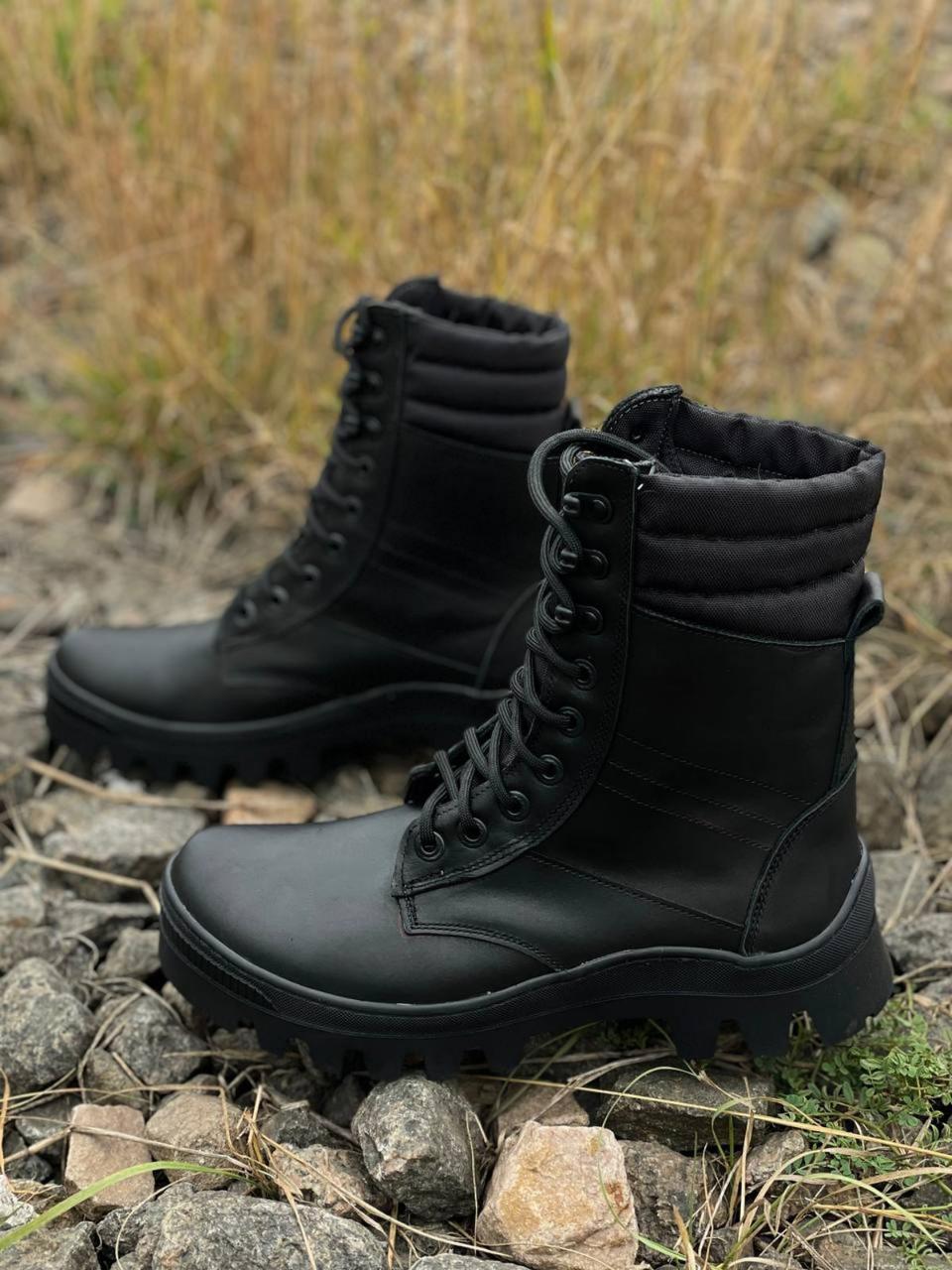 Берцы демисезонные ЯстрДем р. 40 Черный (1939521860) - фото 4 Берцы демисезонные ЯстрДем р. 40 Черный (1939521860) - фото 4