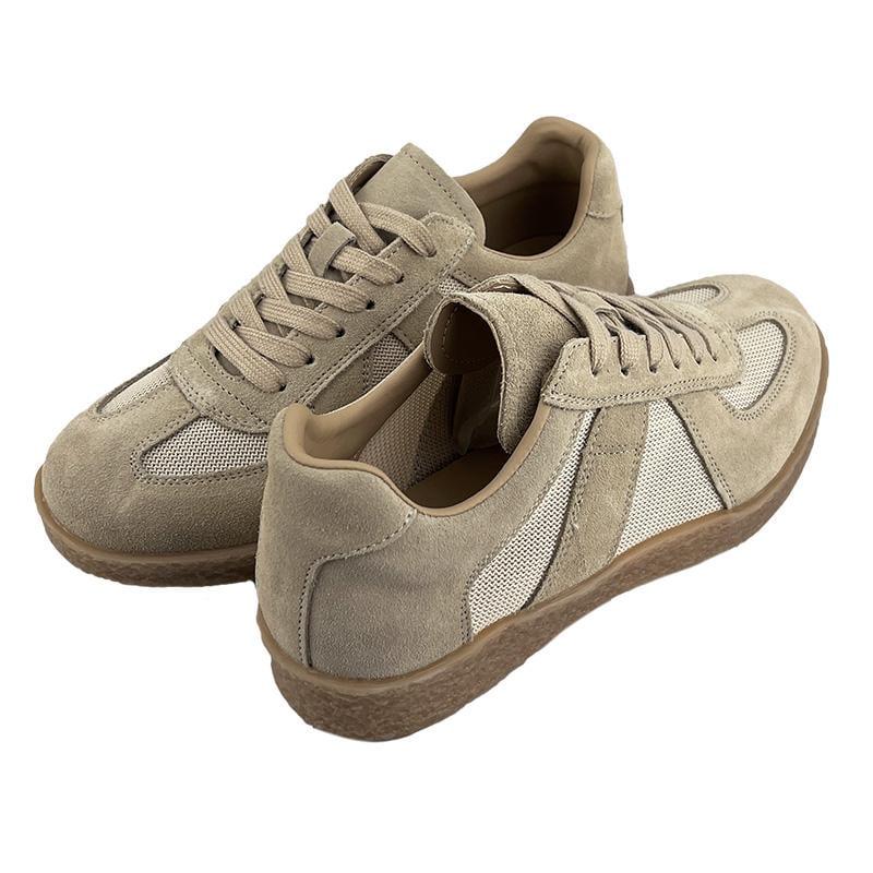 Кеды женские натуральная замша 7071-37 p. 37 23,5-24 см Бежевый - фото 3