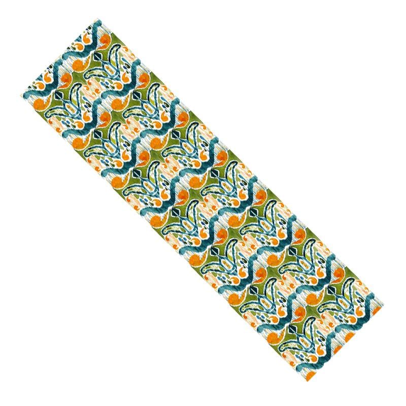 Доріжка на стіл Етно візерунок 150x40 см (DR_21A022)