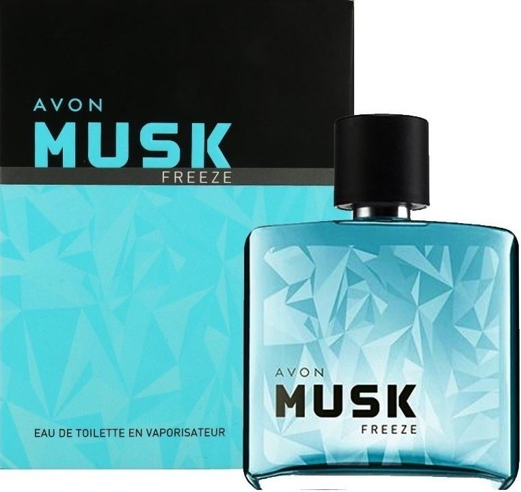 Туалетная вода мужская Avon Musk+ Freeze 75 мл (13963) Туалетная вода мужская Avon Musk+ Freeze 75 мл (13963)