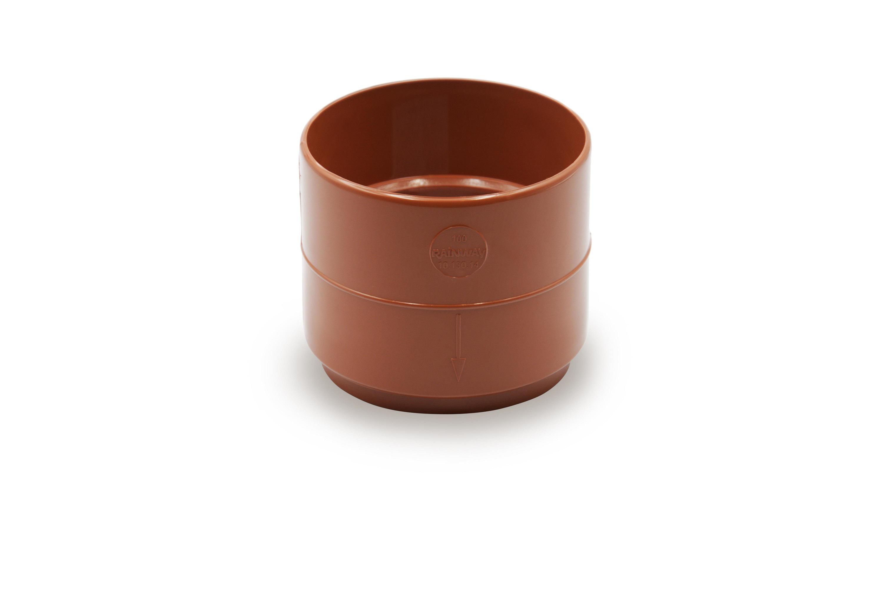 Муфта трубы Rainway 130 100 мм Кирпичный Муфта трубы Rainway 130 100 мм Кирпичный