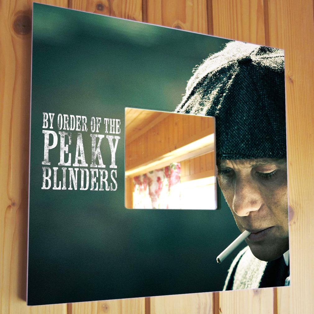 Зеркало декоративное "Peaky Blinders" 260х260 мм (M04333)