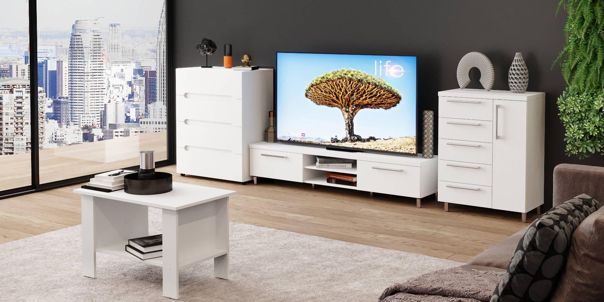 Комод Компаніт МС 7 80х46,4х102 см Венге комбі - фото 4