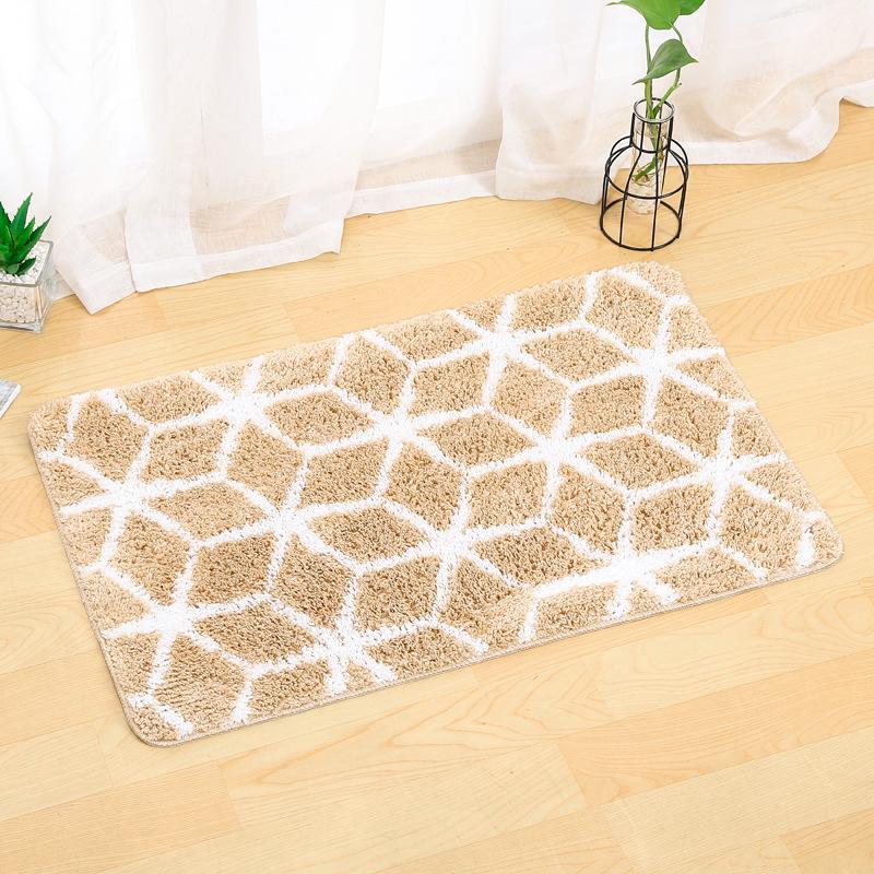 Килимок для ванної кімнати 7399 40х60 см Молочний (4398423) - фото 1 Килимок для ванної кімнати 7399 40х60 см Молочний (4398423) - фото 1