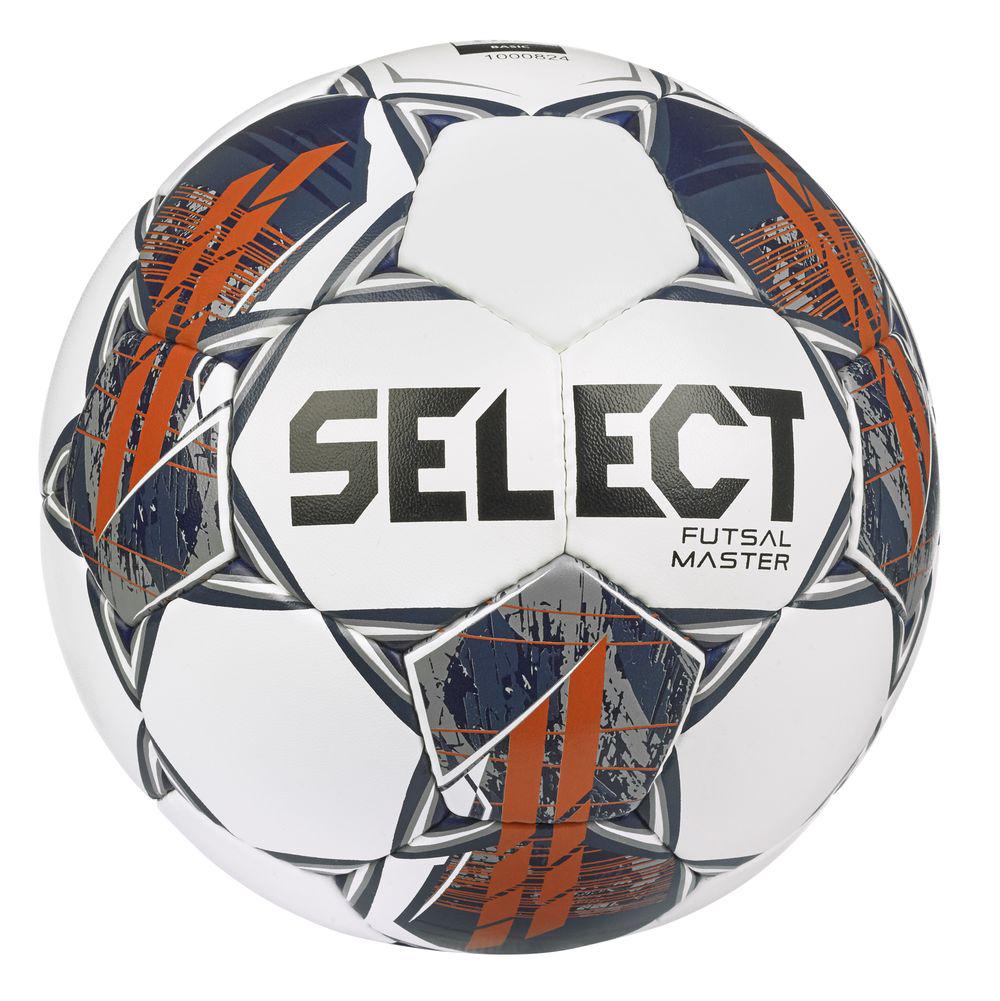 Мяч для футзала Select Futsal Master v22 Белый/Оранжевый (358)