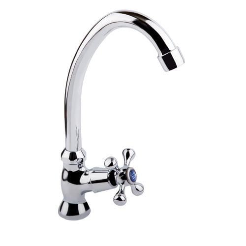 Кран для умывальника Sanitary Wares Delta SWDEL269 на одну воду Хром (78182)