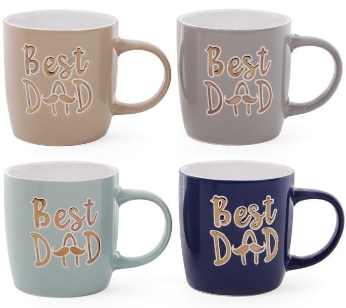 Чашка керамическая Best Dad 320 мл - фото 3