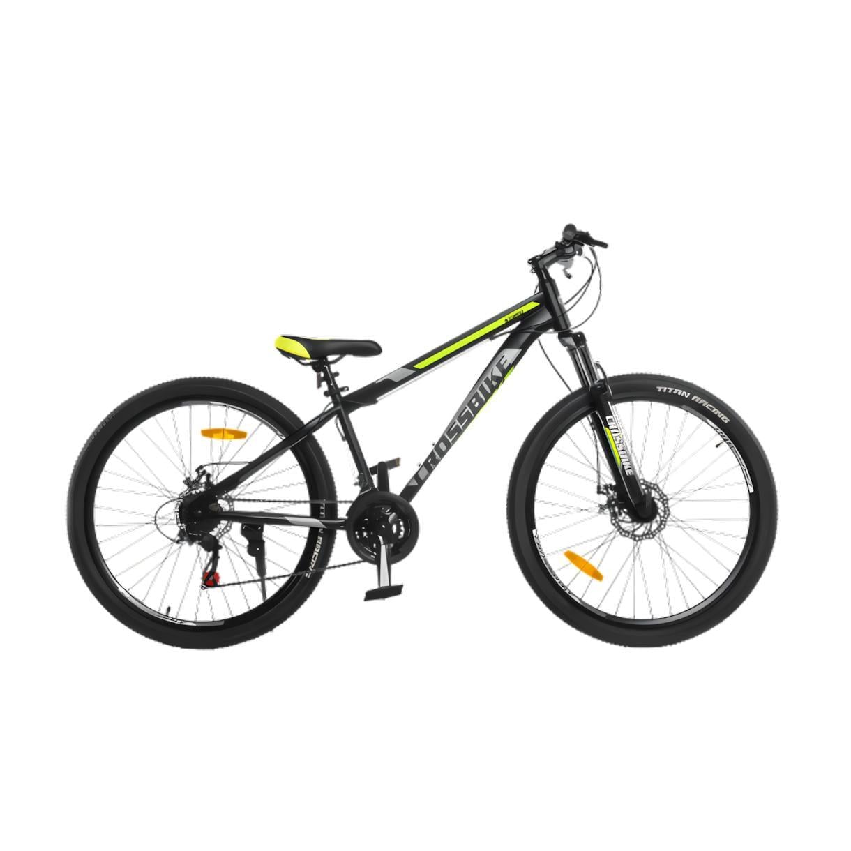 Велосипед CrossBike Storm 27"17" Чорний/Жовтий (329)