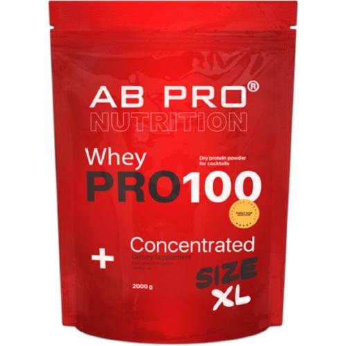 Протеїн AB PRO PRO 100 Whey Concentrated 2000 г 55 порцій Манго/Апельсин