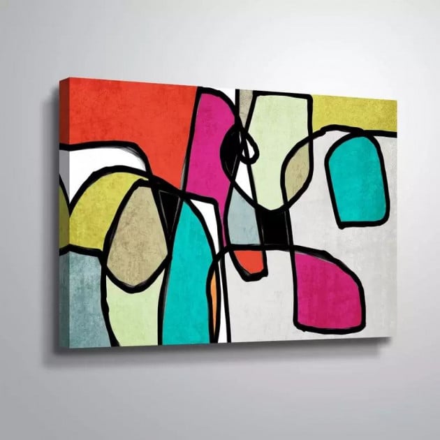 Картина на холсте ArtSale Абстракция 80х105 см AI0007