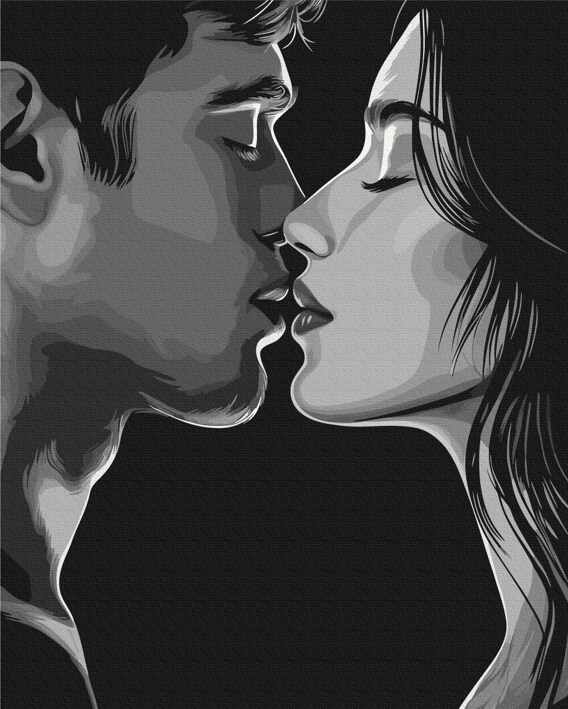 Картина за номерами Brushme Миттєвість між зітханнями 48x60 см (BS54348L)