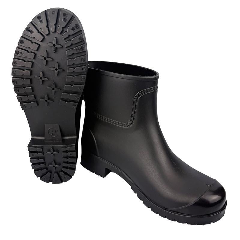 Резиновые сапоги женские сапожки 602-3 p. 38 24,5 см Черный