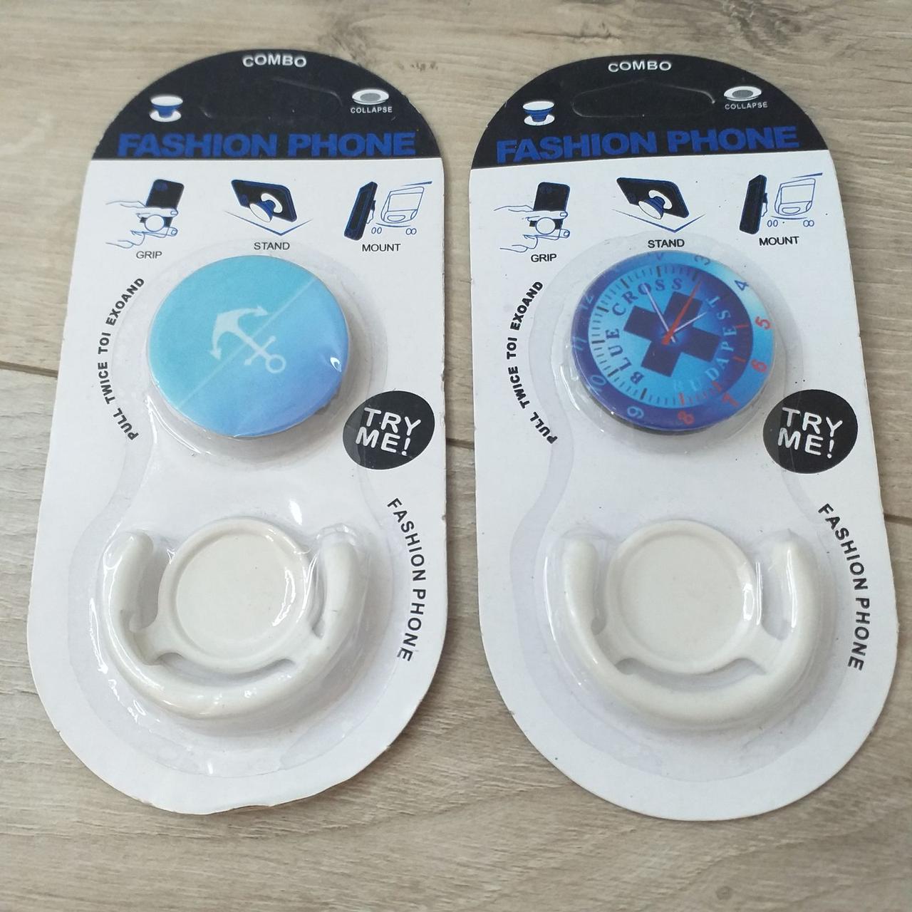 Попсокет держатель Fashion для 3D Combo 2 шт./1 уп. (KG-10536) Попсокет держатель Fashion для 3D Combo 2 шт./1 уп. (KG-10536)