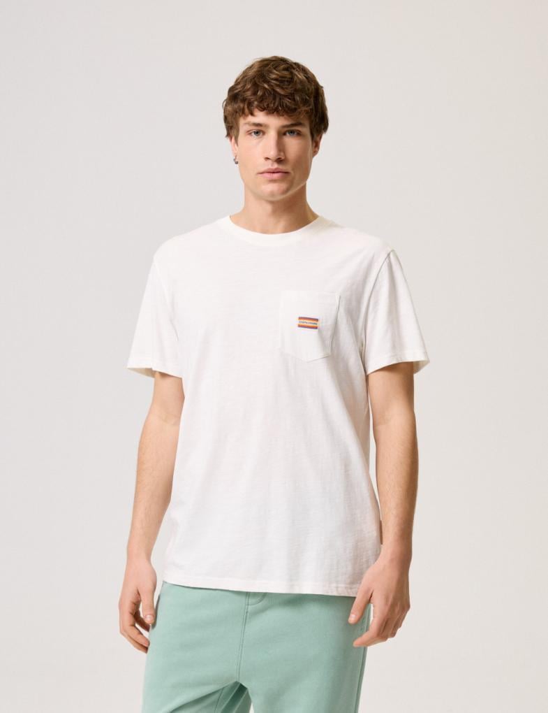 Футболка чоловіча Diverse CLTN T 1324 L Молочний (5905384002594)