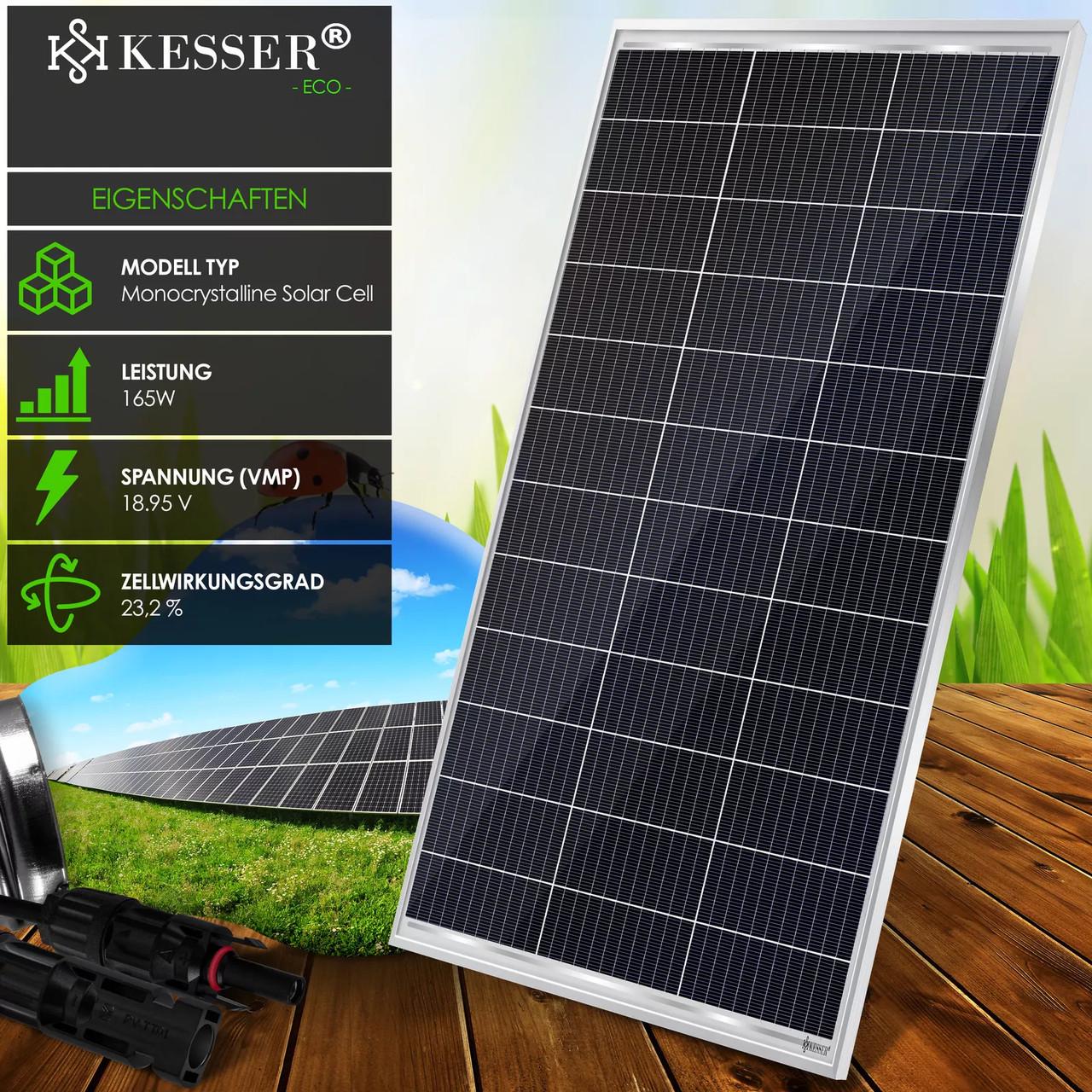 Сонячна панель фотоелектрична KESSER 180 Вт - фото 3 Сонячна панель фотоелектрична KESSER 180 Вт - фото 3