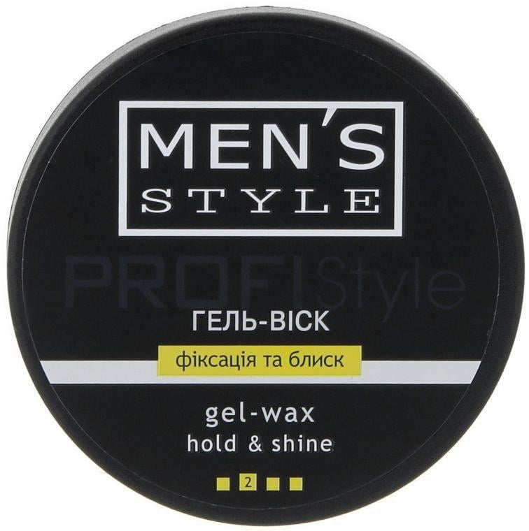 Гель-воск ProfiStyle Men's фиксация и блеск 80 мл (18009)