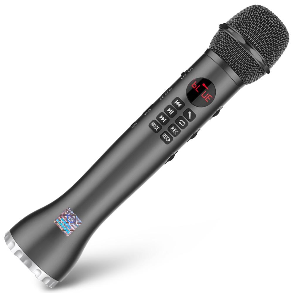 Караоке микрофон Bluetooth Magic Karaoke L 598 колонка Черный