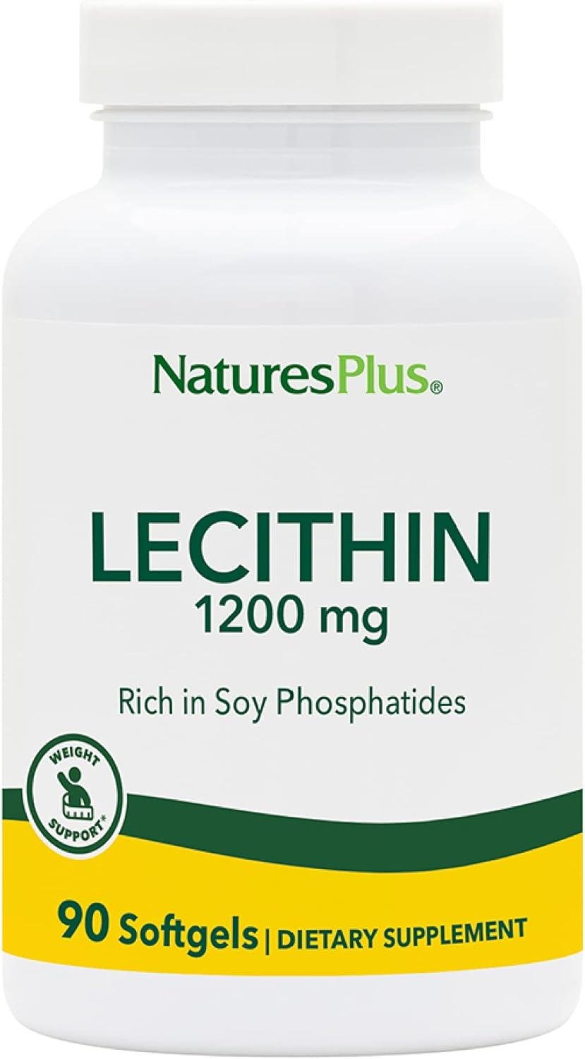 Лецитин Nature's Plus Lecithin 1,200 mg 90 порцій - фото 1