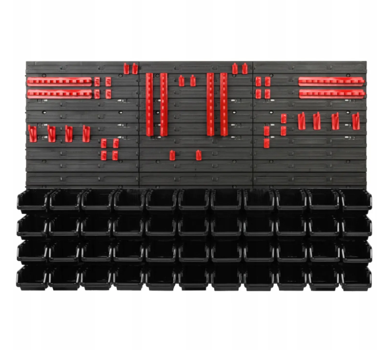 Панель для инструментов с держателями Kistenberg 117х78 см 44 контейнера (MIX610)