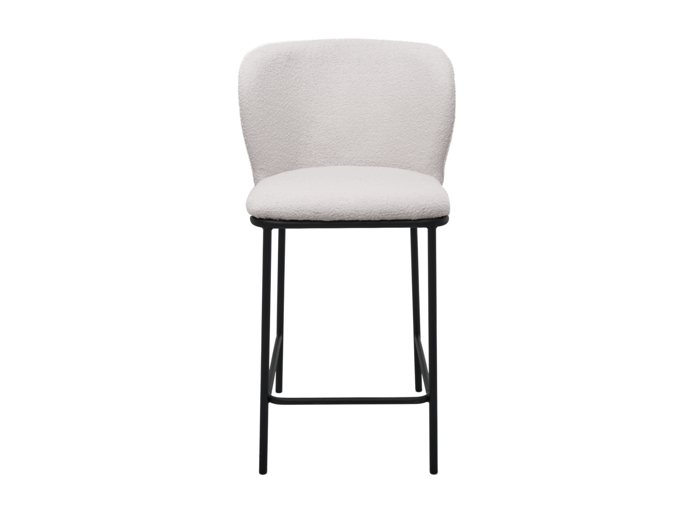 Напівбарний стілець Vetro Mebel В-236 Айворі/Чорний (29850550) - фото 5 Напівбарний стілець Vetro Mebel В-236 Айворі/Чорний (29850550) - фото 5