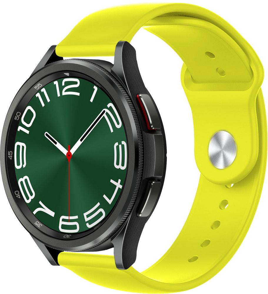 Ремешок Base для Galaxy Watch 6 Classic 47 мм Yellow (33133-0A)