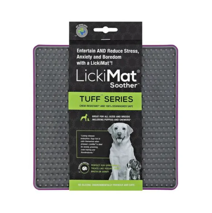 Коврик для лакомства LickiMat Soother Purple 20x20 см Фиолетовый