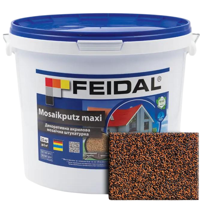 Штукатурка декоративна акрилова мозаїчна Feidal Mosaikputz maxi C35 15 кг (1886455814)