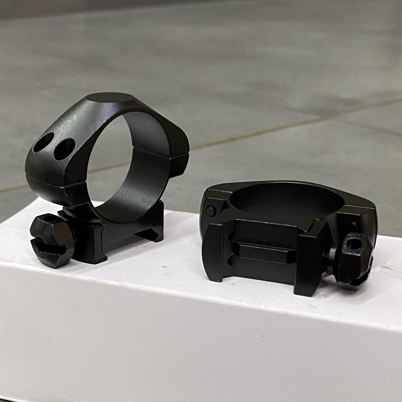 Кольца Hawke Precision Steel 30 мм Low на Weaver/Picatinny (23005) - фото 7