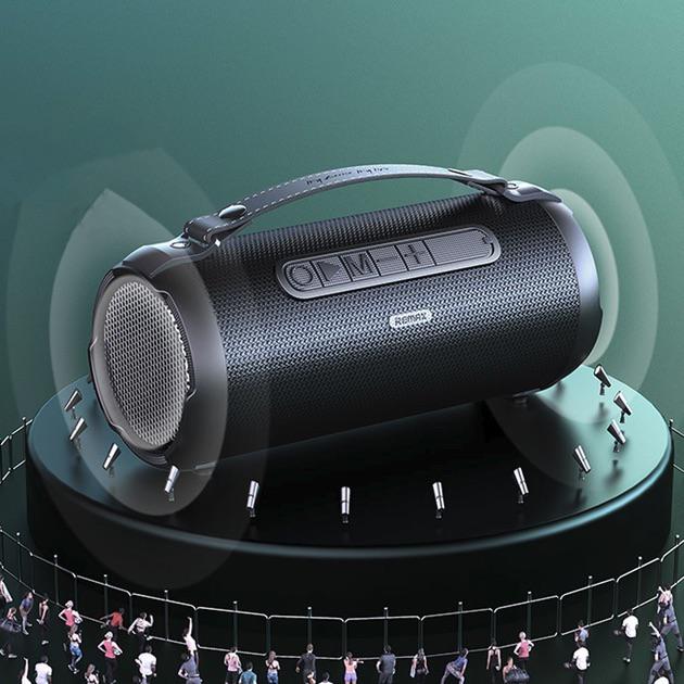 Колонка беспроводная Remax Wireless Speaker TWS RB-M43/Bluetooth 5.0/TWS/USB/TF/AUX/9.5W/5Hours/1500mAh/Waterproof - фото 2