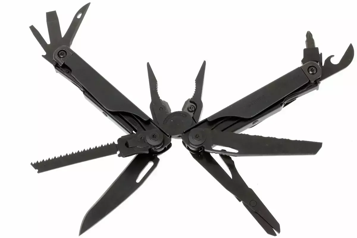 Мультитул Leatherman Surge 21 инструмент с чехлом Black (26206425) - фото 2