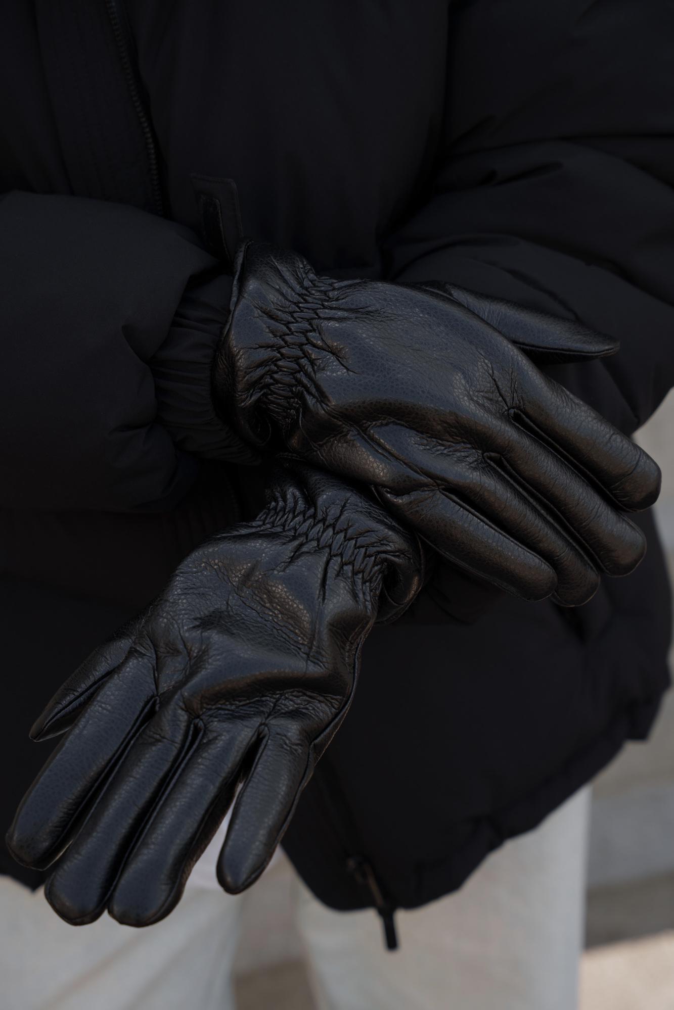 Перчатки зимние сенсорные Without Brand Tomy 1-59 кожаные L Black (L8055908) - фото 7 Перчатки зимние сенсорные Without Brand Tomy 1-59 кожаные L Black (L8055908) - фото 7