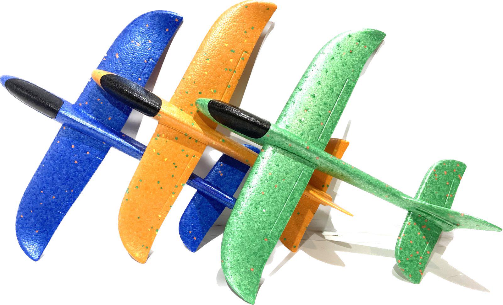 Набор самолетиков планеров Bambi пенопластовые 48 см 3 шт. (5639) Набор самолетиков планеров Bambi пенопластовые 48 см 3 шт. (5639)