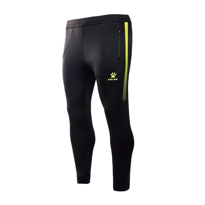 Штаны спортивные Kelme Primera M Черный/Салатовый