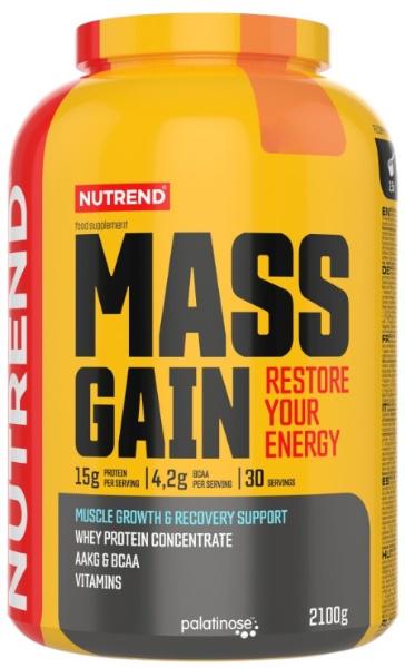 Гейнер Nutrend MASS GAIN Шоколад Кокос 2100 г