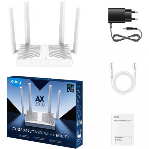 Маршрутизатор Cudy WR3000E - фото 3 Маршрутизатор Cudy WR3000E - фото 3