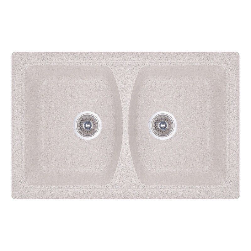 Мойка для кухни Cosh 7950 COSH7950K300 на две чаши 790x500 мм Бежевый (62157)