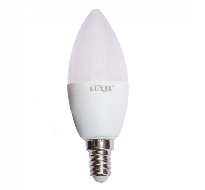 Светодиодная лампа Luxel C37 10 W 220 V E14(ECO 048-NE 10 W)