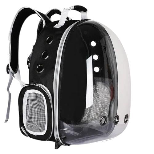 Рюкзак-транспортер дихаючий PURLOV для перенесення тварини до 10 кг Прозорий Рюкзак-транспортер дихаючий PURLOV для перенесення тварини до 10 кг Прозорий