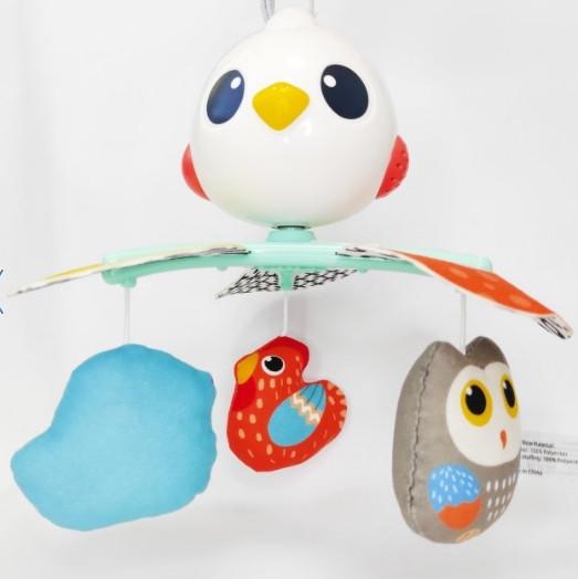 Мобиль музыкальный Hola Toys E 995 A Птичка на коляску