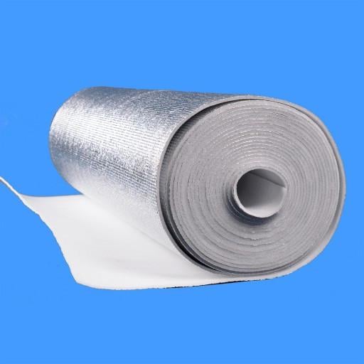 Полотно ППЕ Termoizol товщина 3 мм металізоване РЕТ МРЕТ 9 мкм/ПЕ 10 мкм рулон 50 м. п.