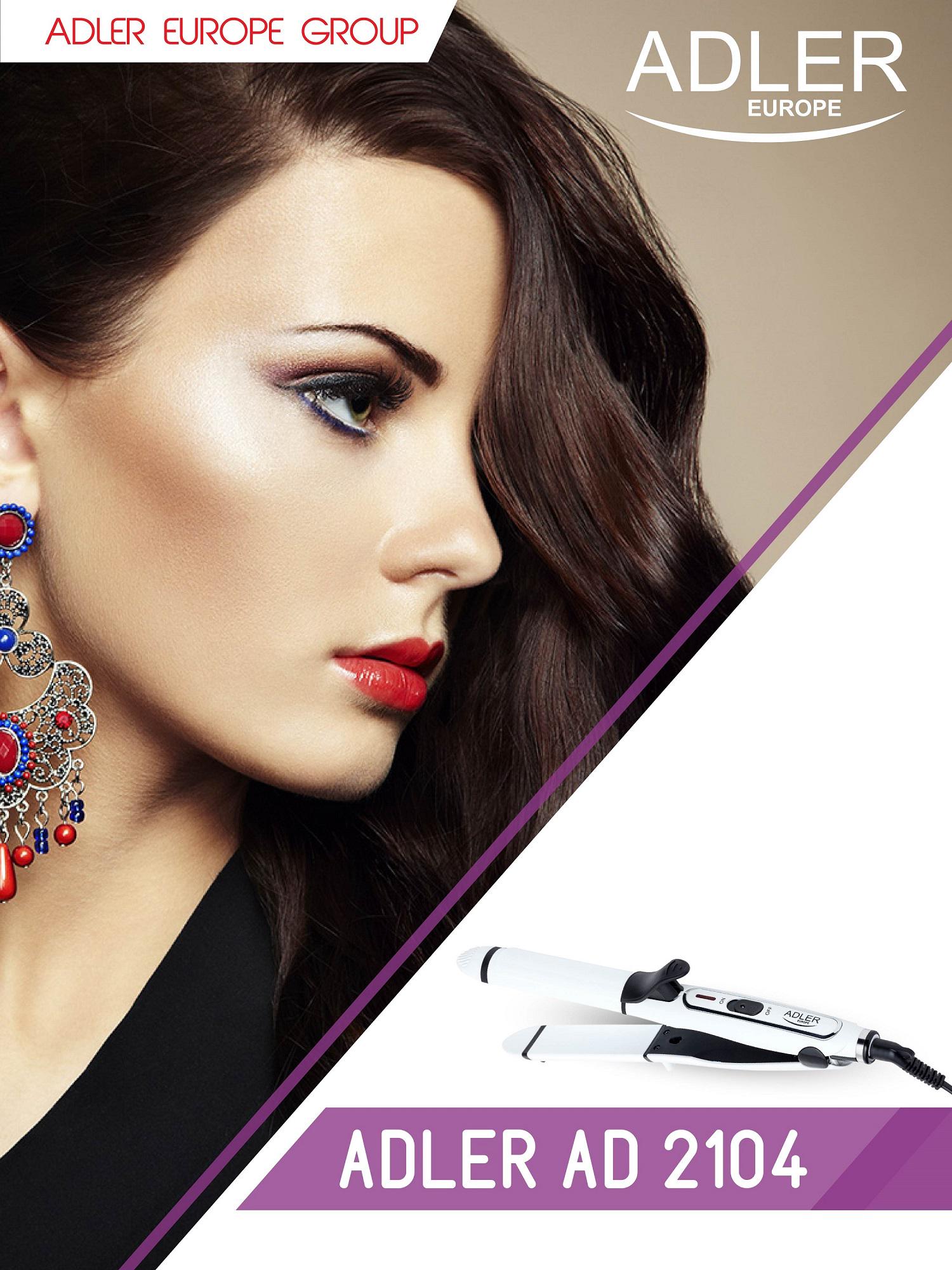 Щипцы-плойка Adler AD 2104 2in1 - фото 15 Щипцы-плойка Adler AD 2104 2in1 - фото 15