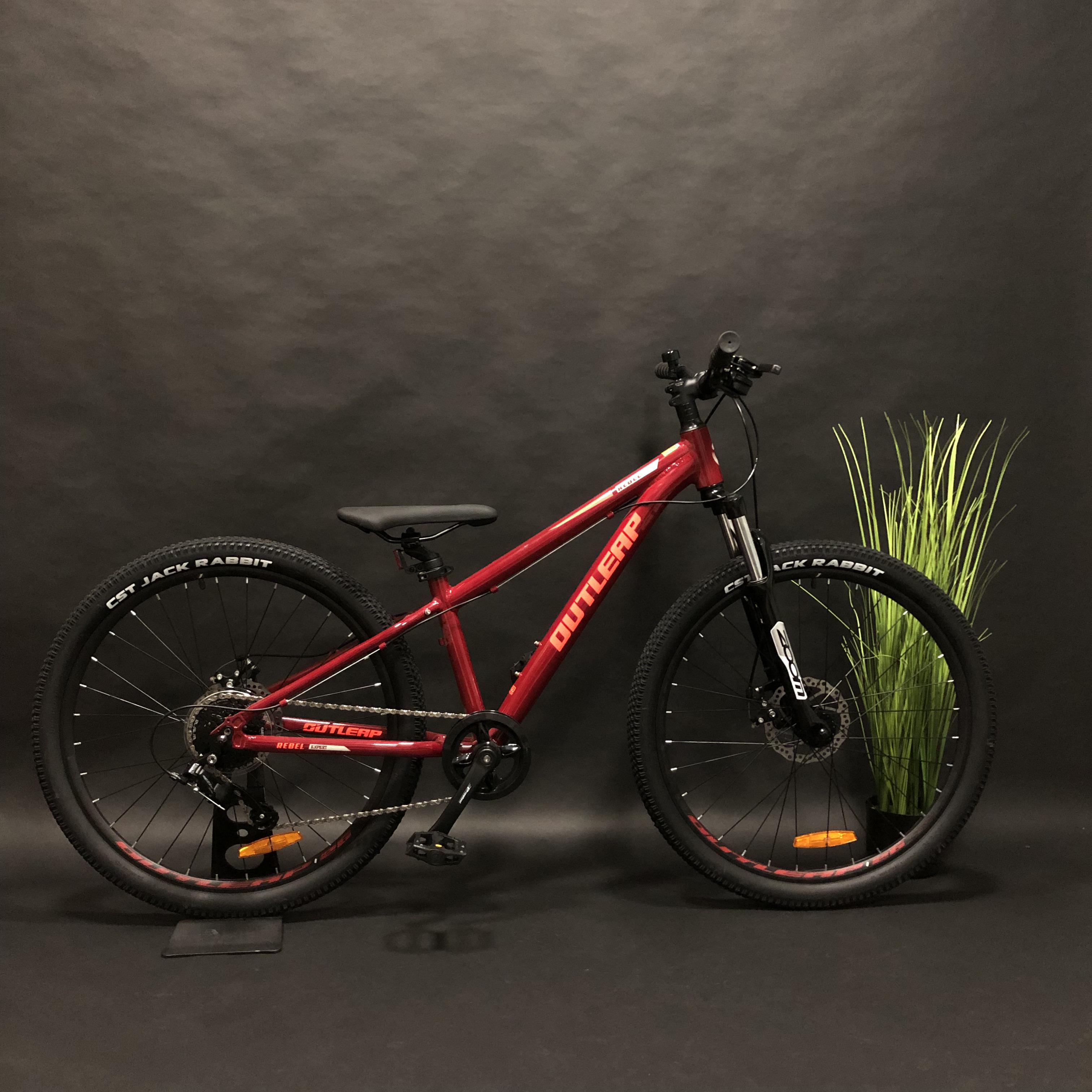 Велосипед Outleap Rebel Expert 26" рама 13" Бордовый