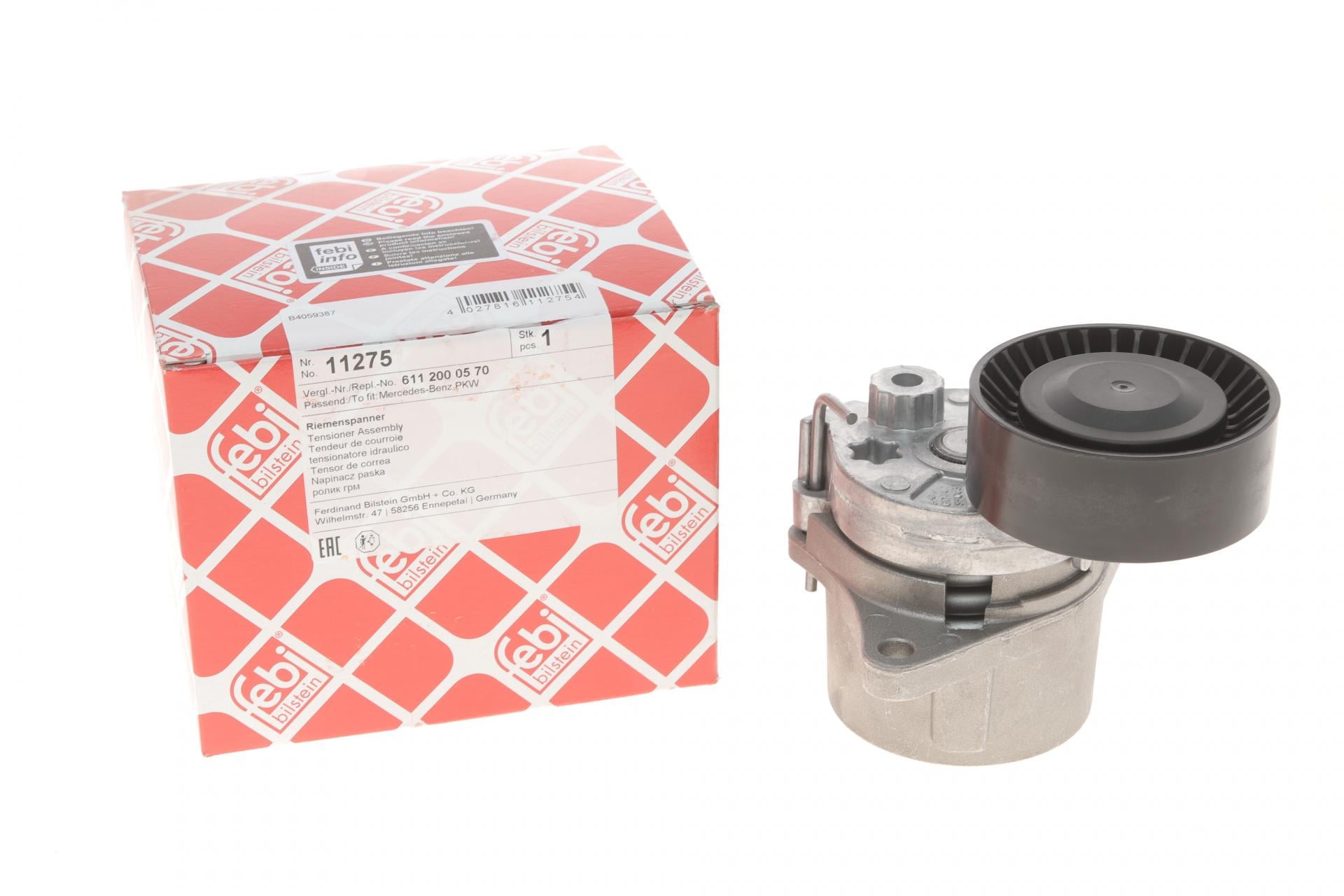 Натяжник ремень генератора FEBI BILSTEIN 11275 MB Sprinter/Vito CDI OM611/612/646