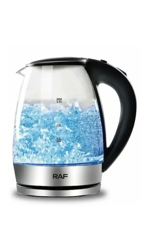 Електрочайник скляний RAF R.7818 на 2 л (29436266) - фото 3 Електрочайник скляний RAF R.7818 на 2 л (29436266) - фото 3